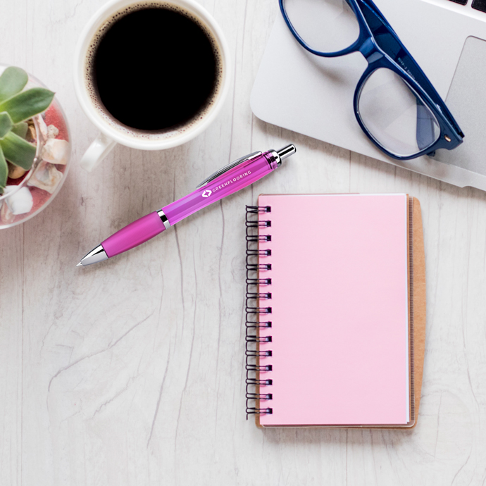 Kugelschreiber Color transparent