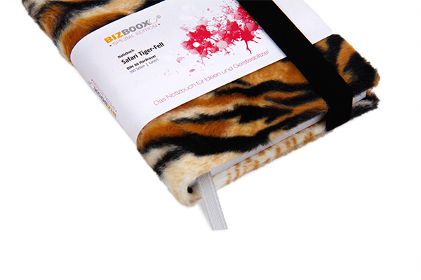 BIZBOOX® Tiger Fellimitat DIN A6 BIZBOOX® Tiger Fellimitat DIN A6