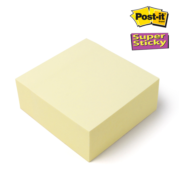 Post-it® Super Sticky Haftnotiz-Klotz Post-it® Super Sticky Haftnotiz-Klotz