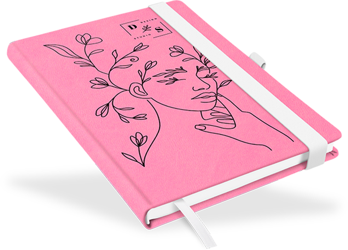 "Wild Strawberry" - DIN A5 mit deinem Umschlagdesign