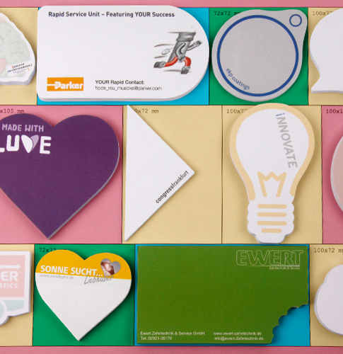 BIZSTIX® Shape – Haftnotizen formgestanzt BIZSTIX® Shape – Haftnotizen formgestanzt