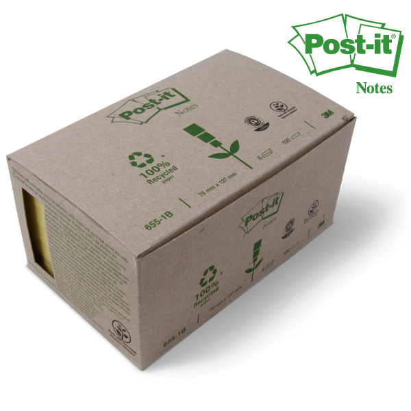 Post-it® Recycling Notes 127 x 76 mm
