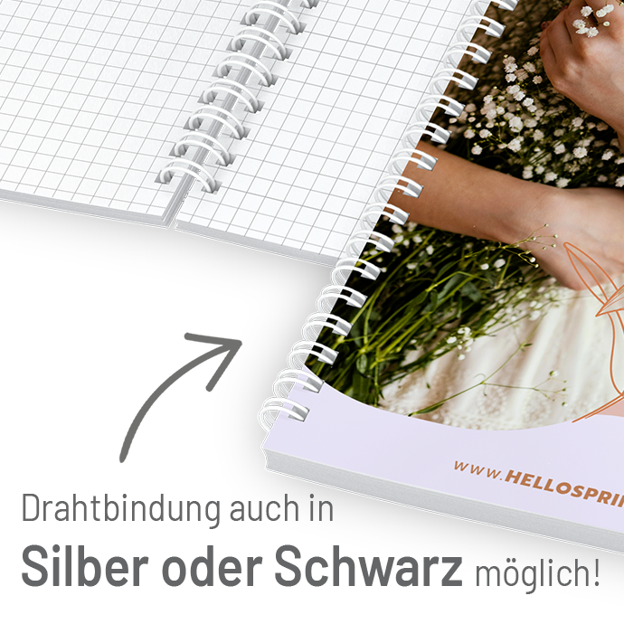 Spiralblock A5 - Inhalt Standard Spiralblock A5 - Inhalt Standard