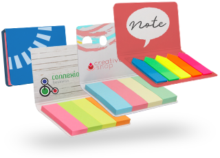 BIZSTIX® Index-Set - Pagemarker  im bedruckten Umschlag