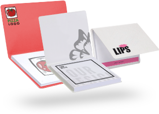 BIZSTIX® Cover Haftnotizen  mit Werbeumschlag