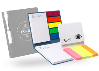 BIZSTIX® Softcover-Set  Haftnotizen im Umschlag
