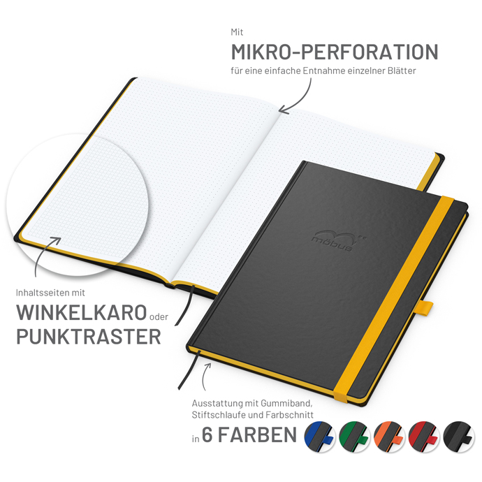 EasyBook Notizbuch Premium Color DIN A4