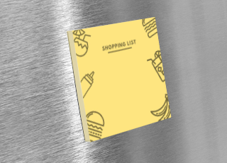 BIZSTIX® Magnet Haftnotizen mit Magnetrücken