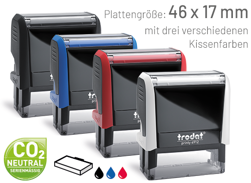 1213015827 Firmen- & Praxisstempel Printy  46 x 17 mm Firmen- & Praxisstempel Printy  46 x 17 mm