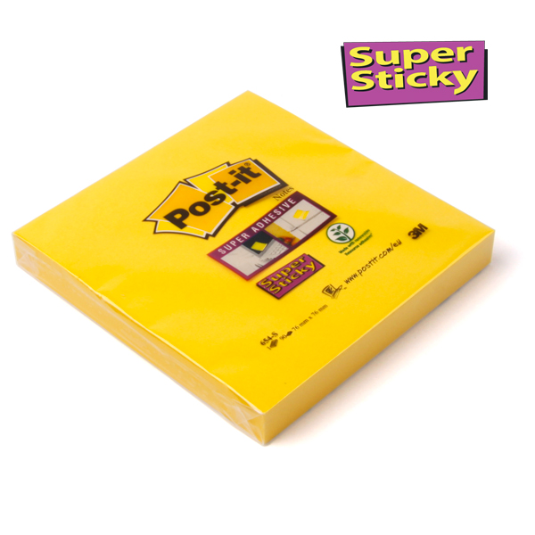 Post-it® Super Sticky Notes 76 x 76 mm narzissengelb