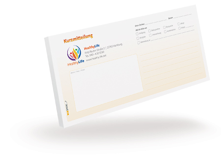 BIZSTIX® Business Haftnotiz-Kurzmitteilung 