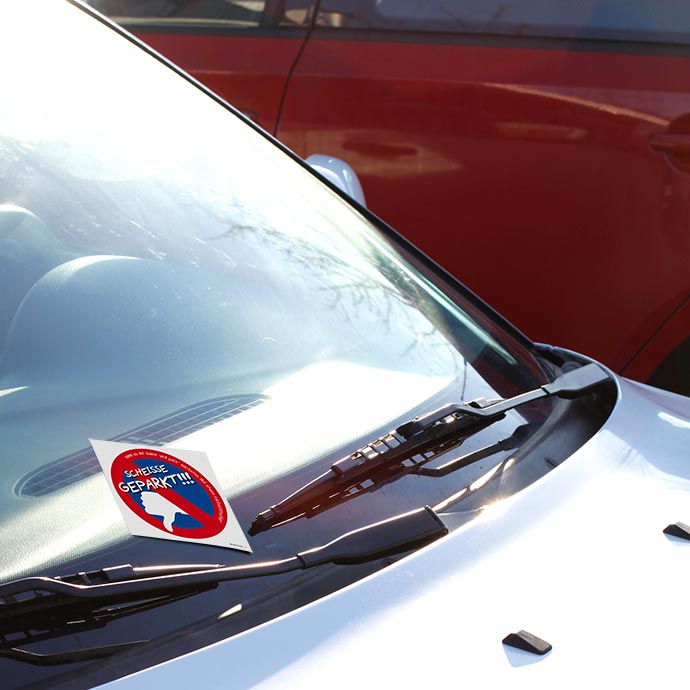 BIZSTIX® Haftnotizen Motiv "Parksünder" BIZSTIX® Haftnotizen Motiv "Parksünder"