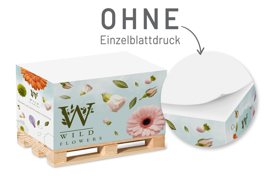1017110040 Notiz-Zettelklotz 12 x 8 x 6 cm im Digitaldruck auf Mini-Holzpalette Notiz-Zettelklotz 12 x 8 x 6 cm im Digitaldruck auf Mini-Holzpalette