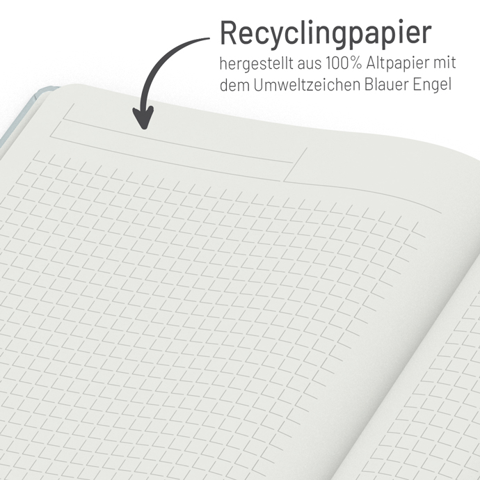 EasyBook Notizbuch Elegance Recycling DIN A5