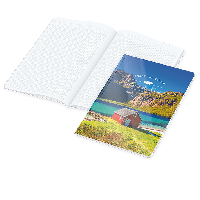 EasyBook Notizbuch Flex White A4 Small