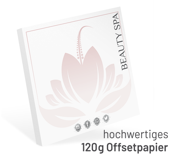 10019824002 Notizblock Premium Quadrat klein Notizblock Premium Quadrat klein