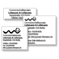 Ersatz-Stempelplatten 