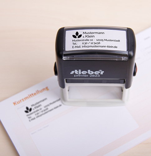 Firmenstempel - Selbstfärbeautomaten Firmenstempel - Selbstfärbeautomaten