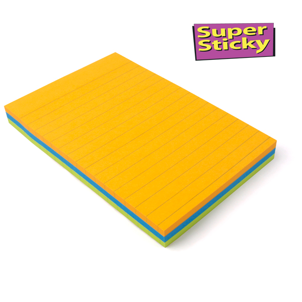 Post-it® Signal Notes liniert 101 x 152 mm